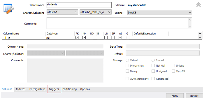 MySQL DROP Trigger