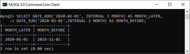 MySQL Interval