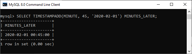 MySQL Interval