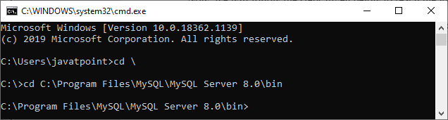 使用不同的用户帐户登录MySQL