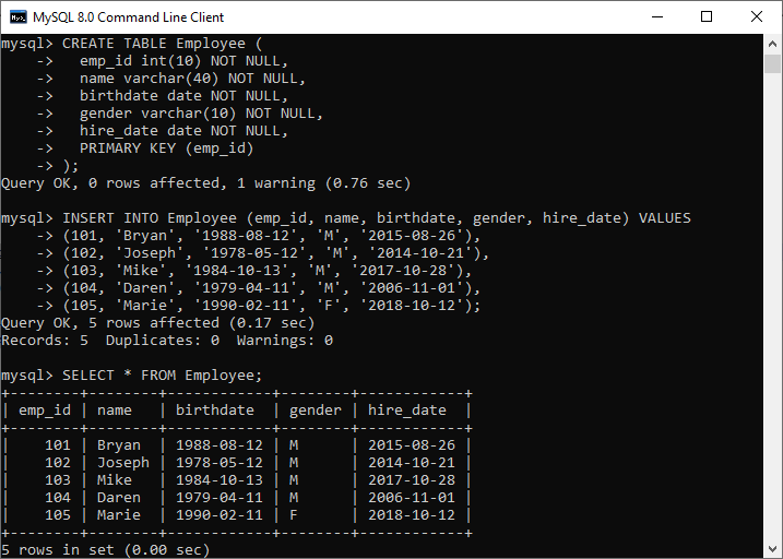 MySQL ON DELETE CASCADE