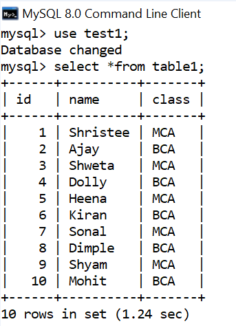 MySQL光标