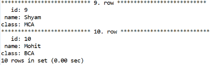 MySQL Procedure