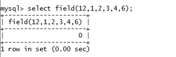 MySQL字符串字段()函数