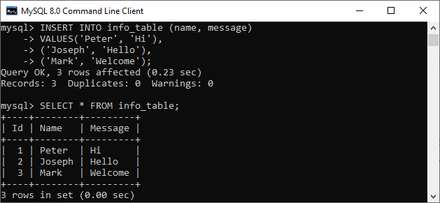 MySQL Table Locking