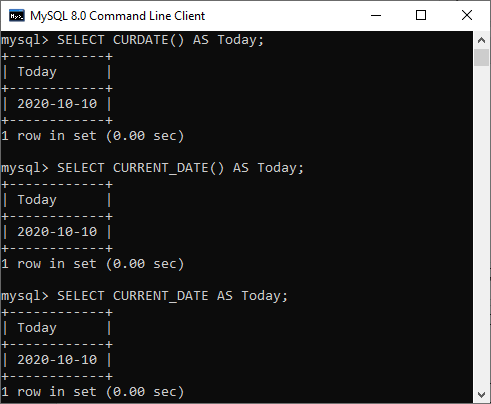 MySQL Today