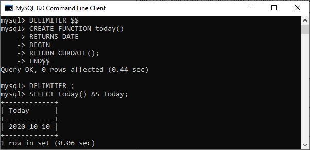 MySQL Today