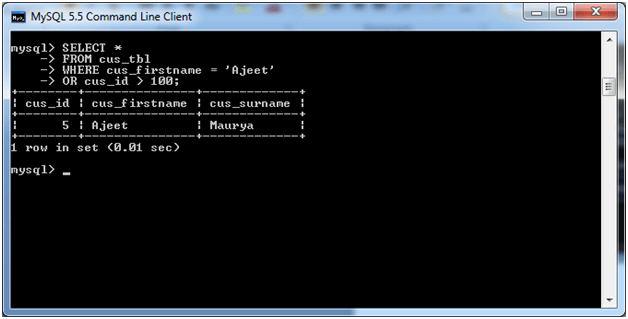 MySQL OR Condition 2