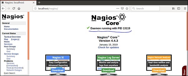 Nagios 仪表板