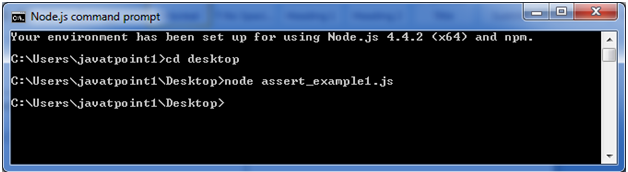 Node.js断言示例1