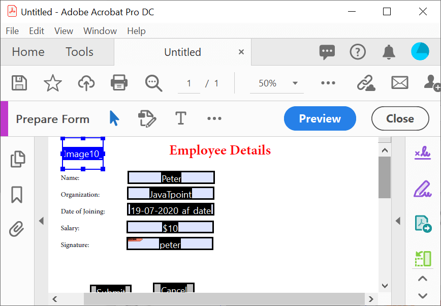 Adding Form Fields