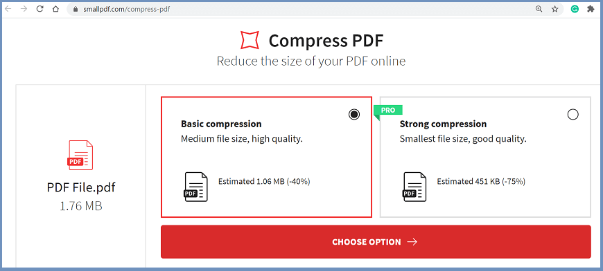 压缩PDF