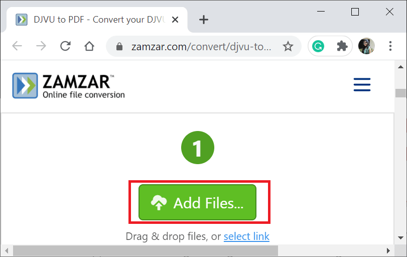 Convert DJVU to PDF