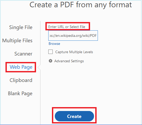 将 HTML 转换为 PDF