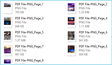 Convert PDF to PNG