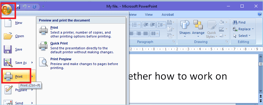 将 PowerPoint 转换为 PDF
