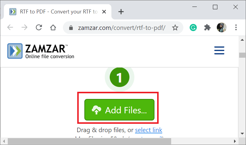 Convert RTF to PDF