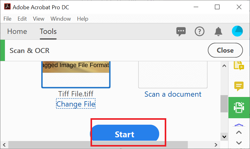 将 TIFF 转换为 PDF