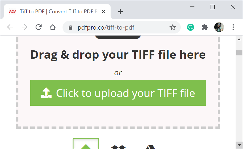 将 TIFF 转换为 PDF