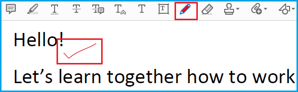 在 PDF 上绘图
