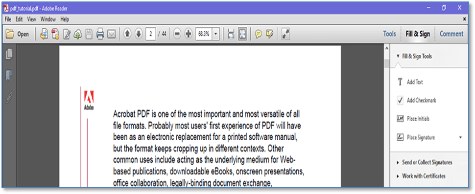 Edit a PDF