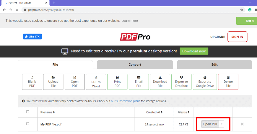 突出显示 PDF 中的文本