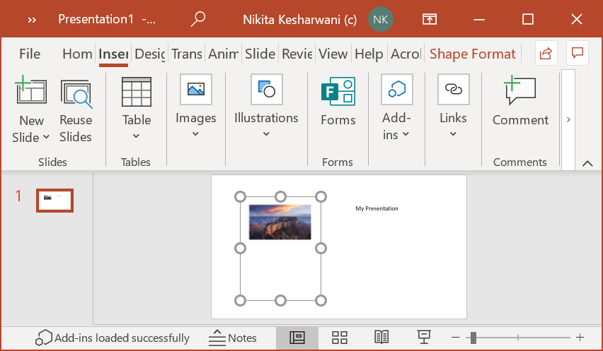 Insert PDF into PowerPoint