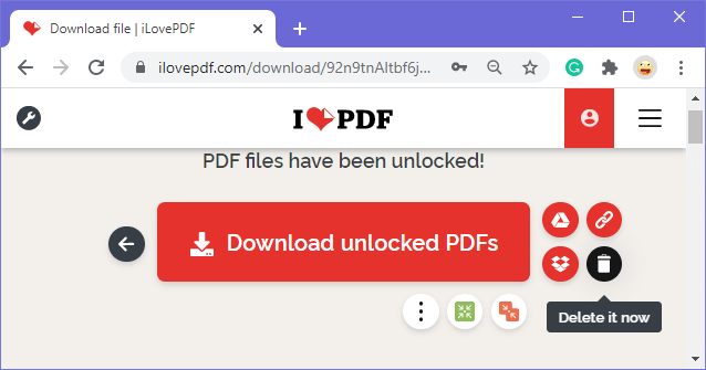删除PDF密码