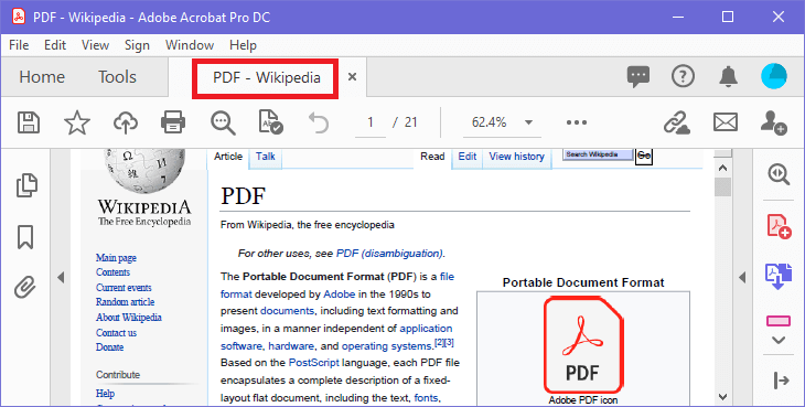 将网页另存为 PDF