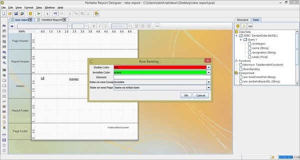 Row Banding