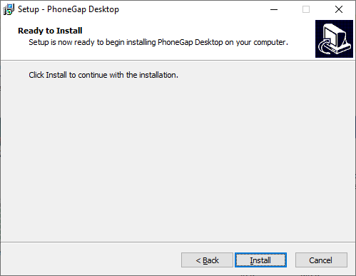 PhoneGap Installation