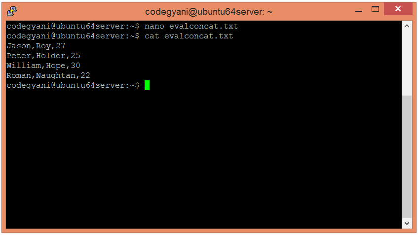 Apache Pig CONCAT 函数