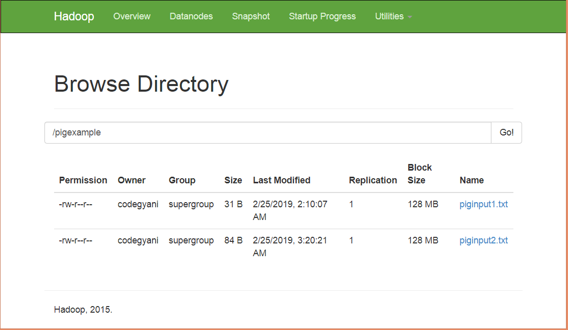 Apache Pig Group Operator