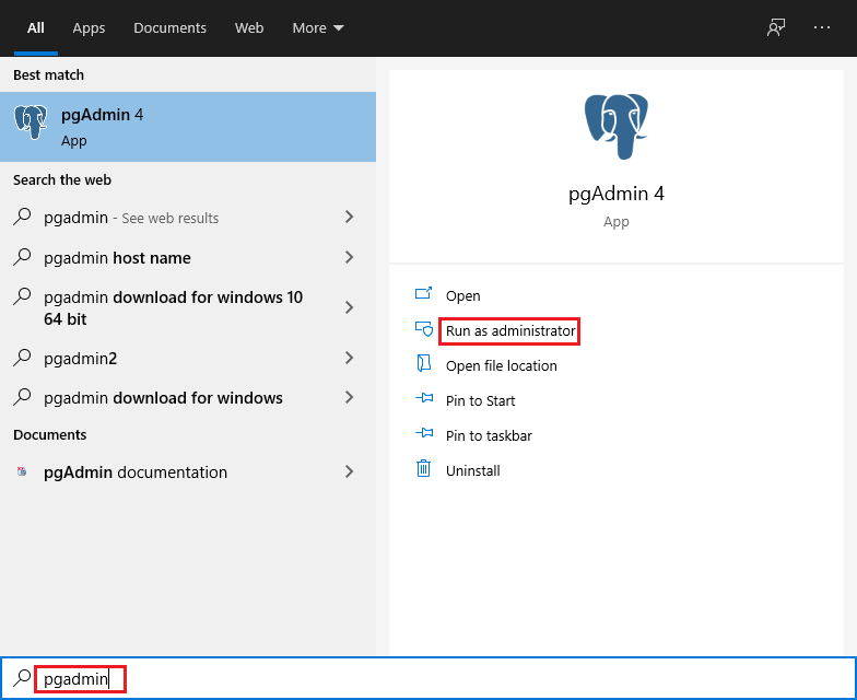 在Windows上安装postgreSQL