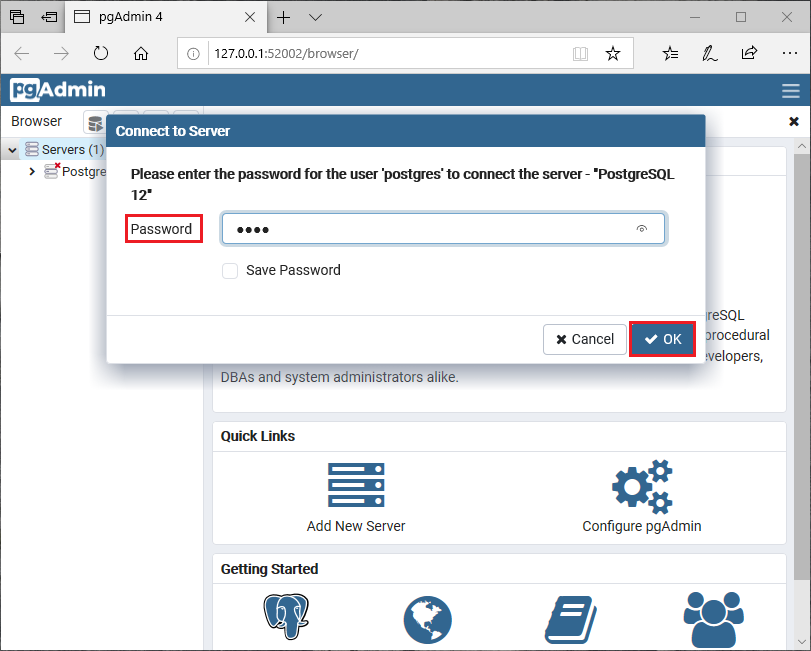 在Windows上安装postgreSQL