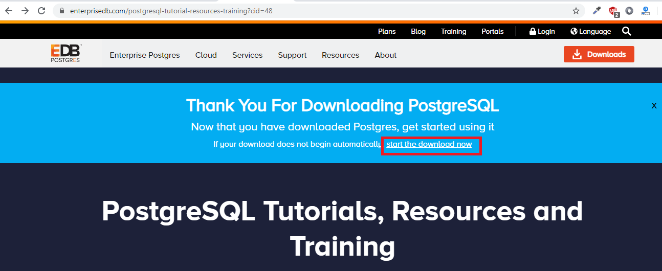 在Windows上安装postgreSQL