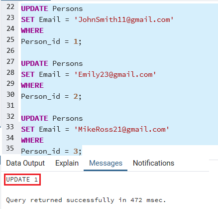 PostgreSQL ADD Columns