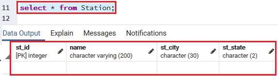 PostgreSQL ALTER table