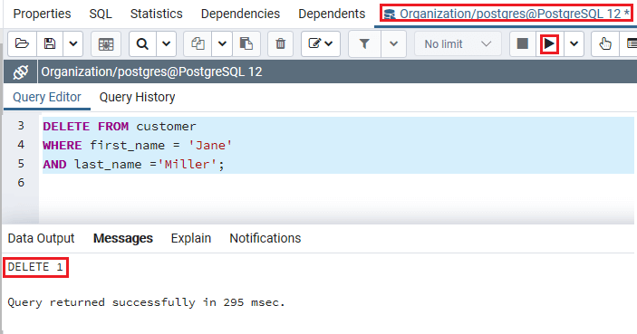 PostgreSQL AND Condition