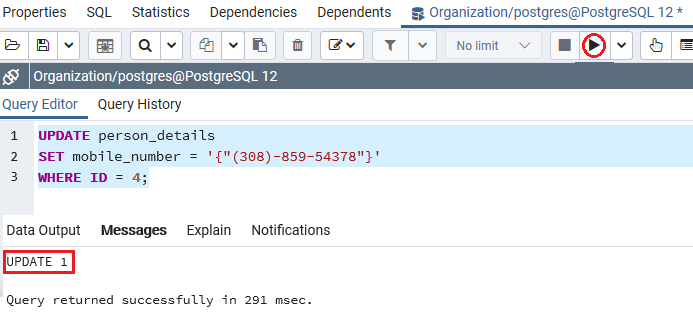 PostgreSQL Array