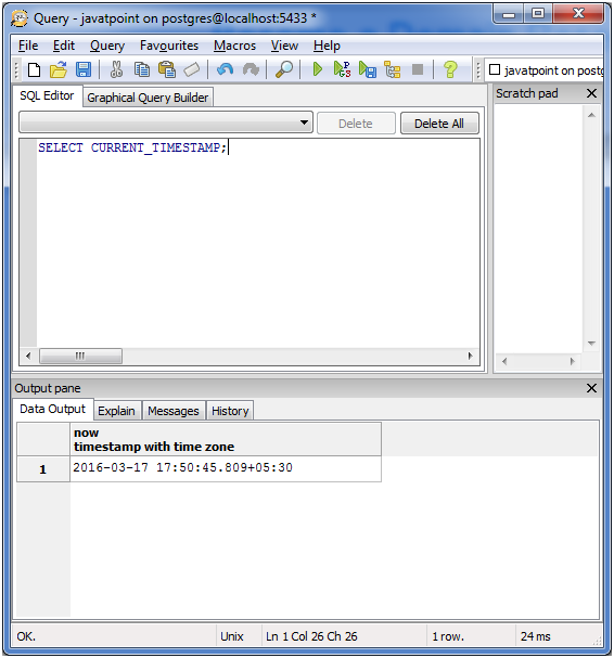 PostgreSQL Date＆Time5