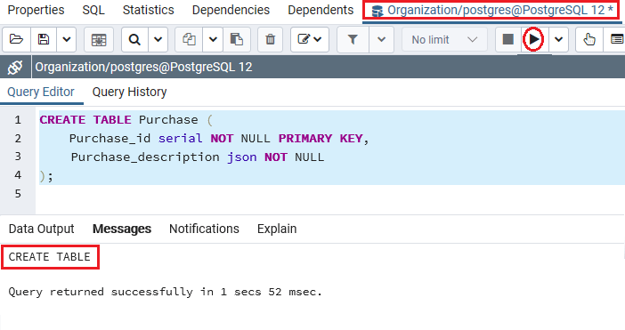 PostgreSQL JSON