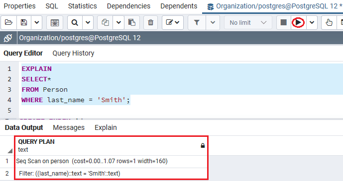 PoatgreSQL Multi-column Indexes