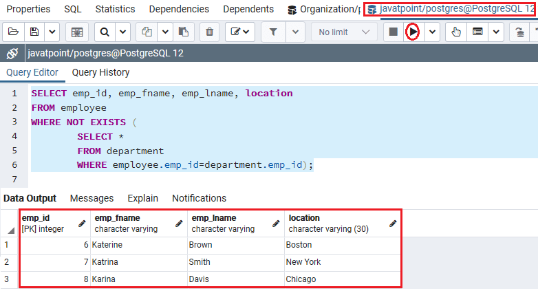 条件之间的PostgreSQL