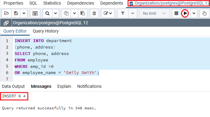 PostgreSQL OR Condition