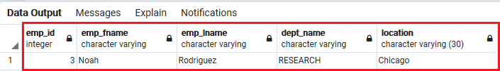 PostgreSQL Right Join