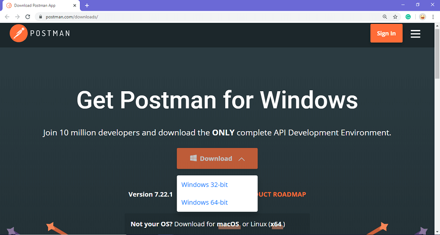 Postman 下载安装和更新