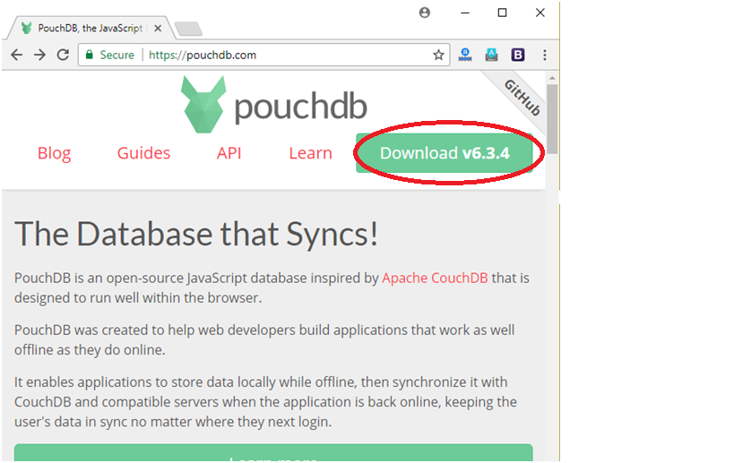 PouchDB Install 7