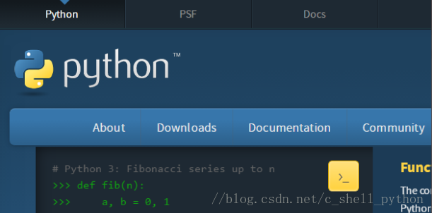 Python官方网站下载python