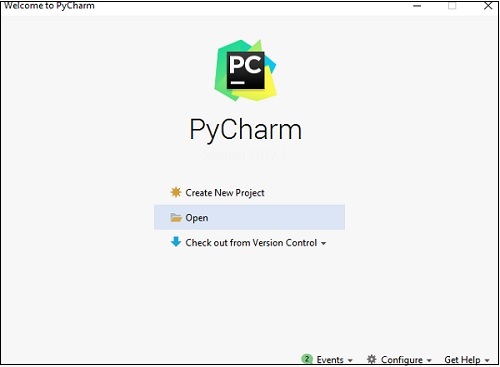 Pycharm操作界面